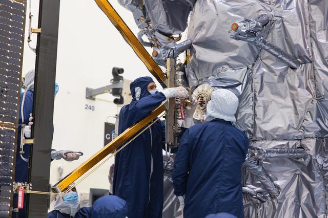 NASA image: Europa Clipper Solar Array Install
