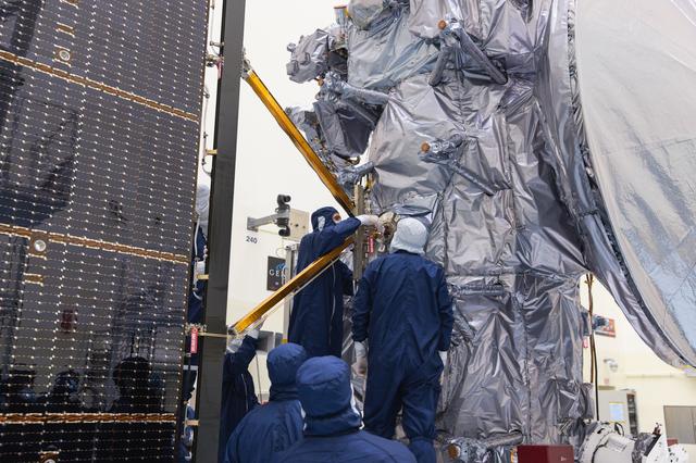 NASA image: Europa Clipper Solar Array Install