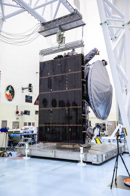 NASA image: Europa Clipper Solar Array Alignment, Installation and Integrati