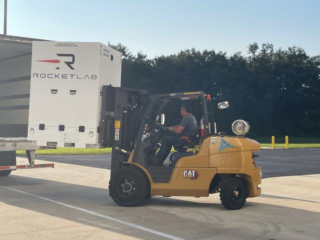 NASA image: ESCAPADE Unloading