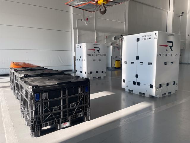 NASA image: ESCAPADE Unloading