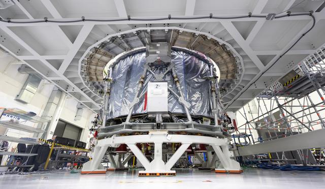 Artemis III ESM-3 Uncrated in O&C