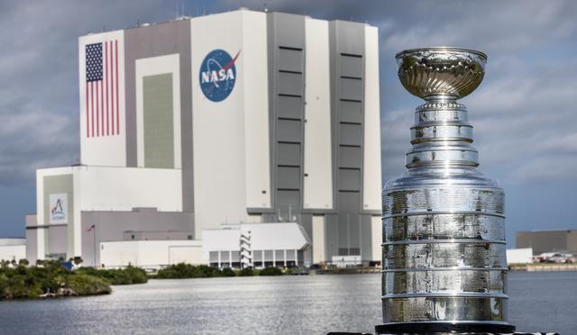 NASA image: NHL Florida Panthers Stanley Cup Visit