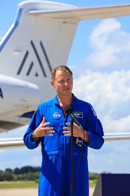 NASA image: NASA’s SpaceX Crew-9 Crew Arrival at Kennedy Space Center