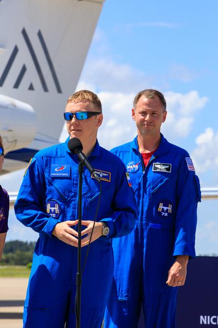 NASA image: NASA’s SpaceX Crew-9 Crew Arrival at Kennedy Space Center
