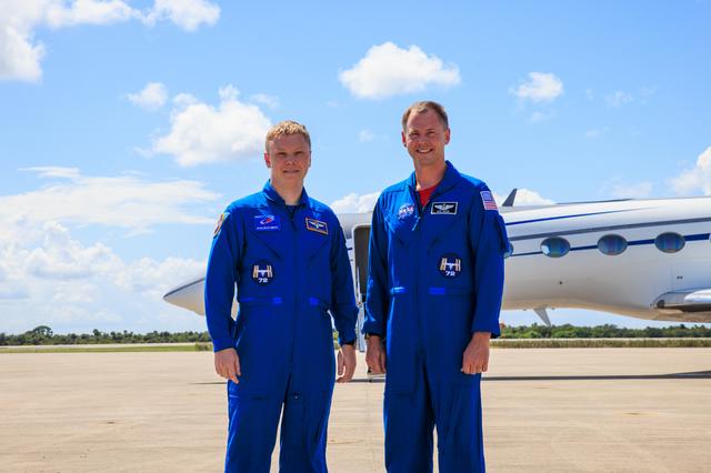 NASA image: NASA’s SpaceX Crew-9 Crew Arrival at Kennedy Space Center