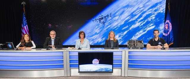 NASA image: NASA International Space Station and Social Panel