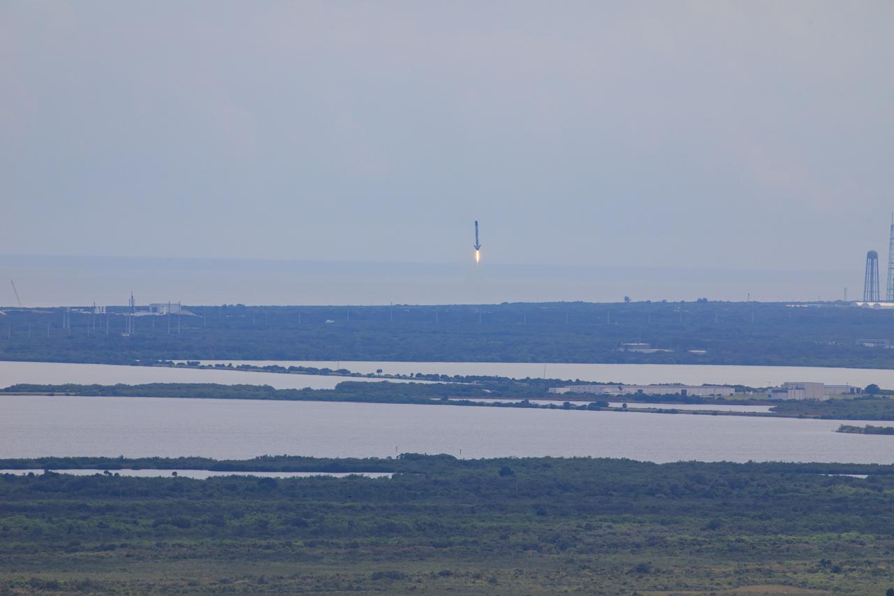 A SpaceX Falcon 9 rocket carrying the company's Dragon spacecraft lifts off on NASA’s SpaceX Crew-9 mission to the International Space Station with NASA astronaut Nick Hague and Roscosmos cosmonaut Aleksandr Gorbunov aboard Saturday, Sept. 28, 2024, from Space Launch Complex-40 at Cape Canaveral Space Force Station in Florida.  Crew-9 is the ninth crew rotation mission of the SpaceX Dragon spacecraft and Falcon 9 rocket to the space station as part of the agency’s Commercial Crew Program. Hague and Gorbunov launched at 1:17 p.m. EDT to begin a mission aboard the orbital outpost lasting about five months.
