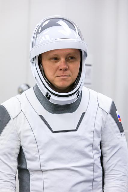 NASA's SpaceX Crew-9 Astronaut Suit-Up