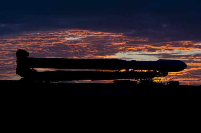 NASA image: SpaceX Europa Clipper Rollout & Vertical