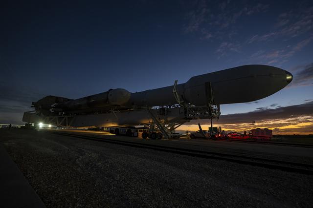 NASA image: SpaceX Europa Clipper Rollout & Vertical