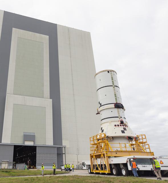 NASA image: Artemis II Booster Move