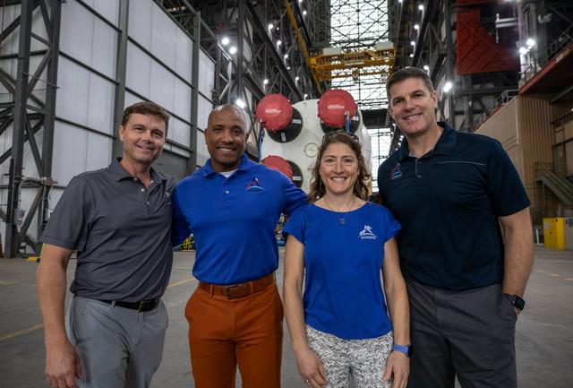 NASA image: Artemis II Crew Visits KSC