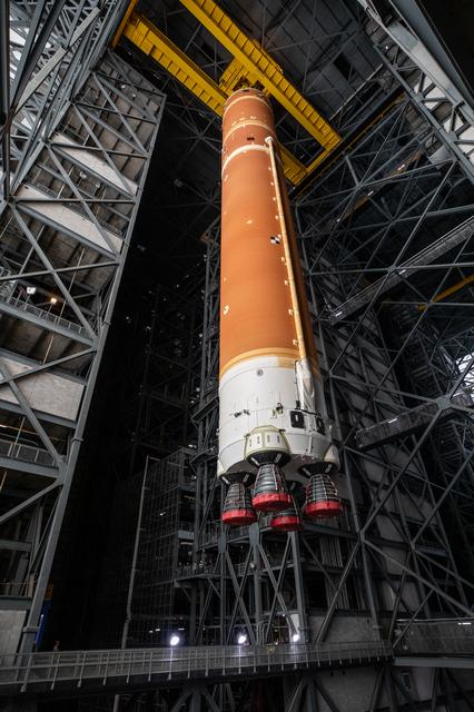 NASA image: Artemis II Core Stage Move to VAB High Bay 2