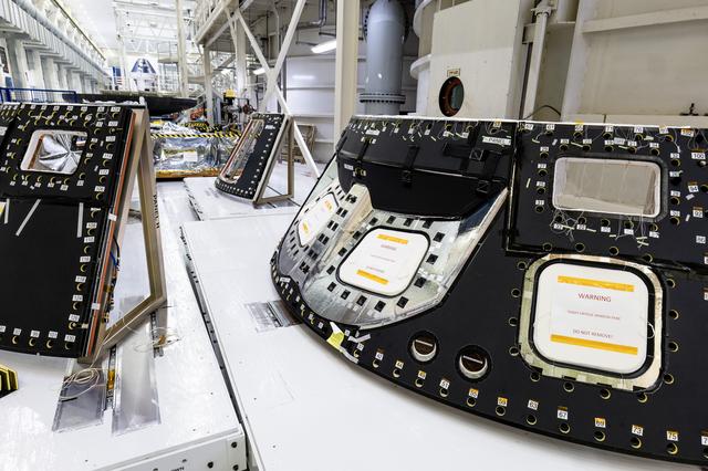 NASA image: Artemis II Backshell Panels