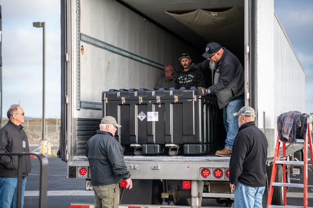 NASA image: PUNCH Satellites Arrival at Astrotech, VSFB