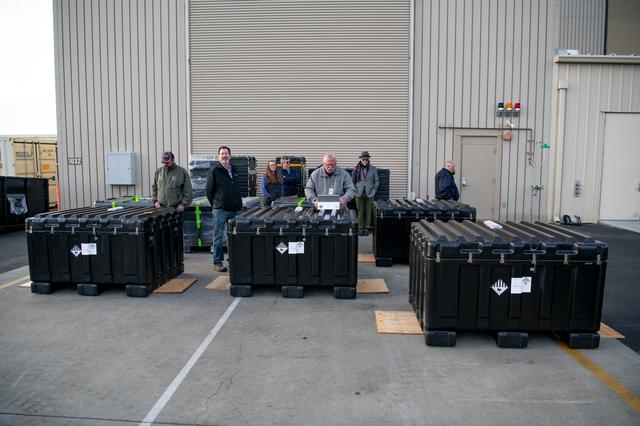 NASA image: PUNCH Satellites Arrival at Astrotech, VSFB