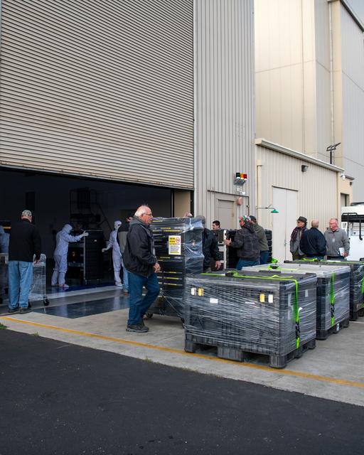 NASA image: PUNCH Satellites Arrival at Astrotech, VSFB