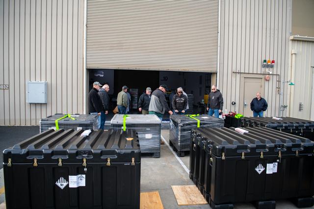 NASA image: PUNCH Satellites Arrival at Astrotech, VSFB