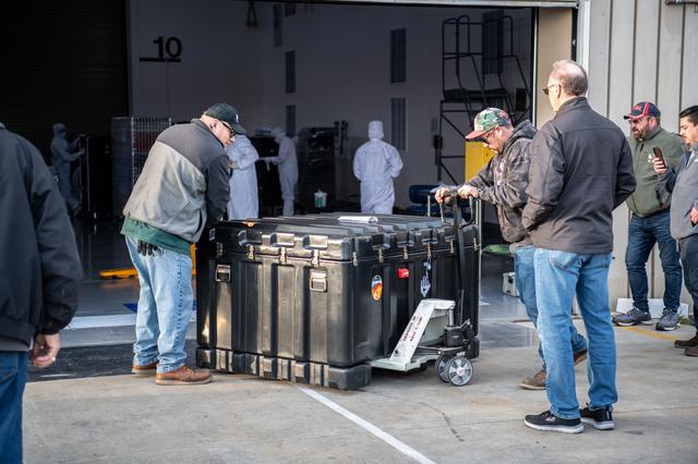 NASA image: PUNCH Satellites Arrival at Astrotech, VSFB