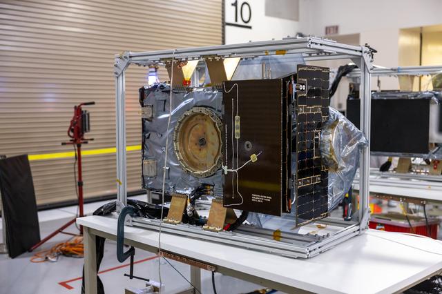 NASA image: PUNCH Satellites Solar Array Deployment Test