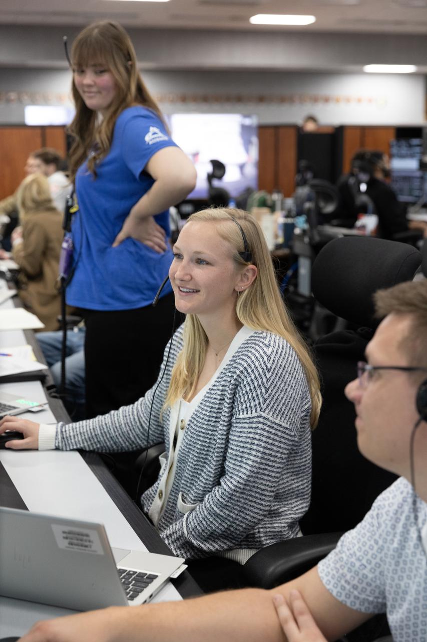 Members of the Artemis launch team participate in an Artemis II launch countdown simulation inside Firing Room 1 in the Launch Control Center at NASA’s Kennedy Space Center in Florida on Thursday, Jan. 23, 2025. The simulations go through launch day scenarios to help launch team members test software and make adjustments if needed during countdown operations. For Artemis II, four astronauts will venture around the Moon, the first crewed mission on NASA’s path to establishing a long-term presence for science and exploration through Artemis.