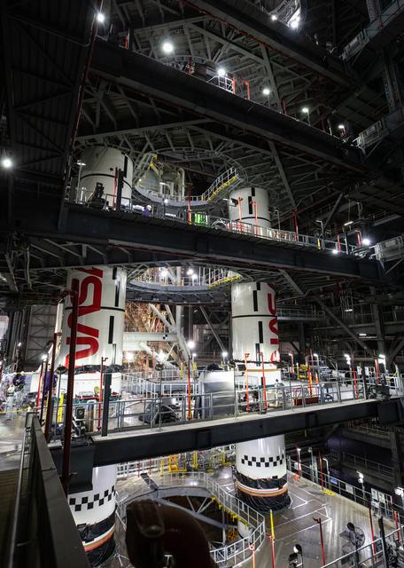 NASA image: Artemis II Stacking Left Center