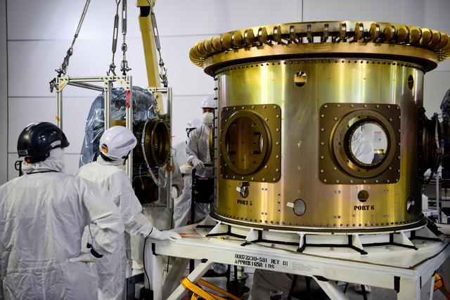 NASA image: PUNCH Satellites Mate to ESPA Ring