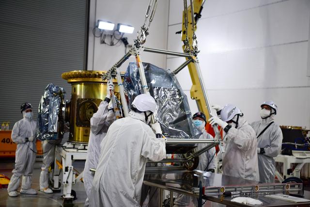 NASA image: PUNCH Satellites Mate to ESPA Ring