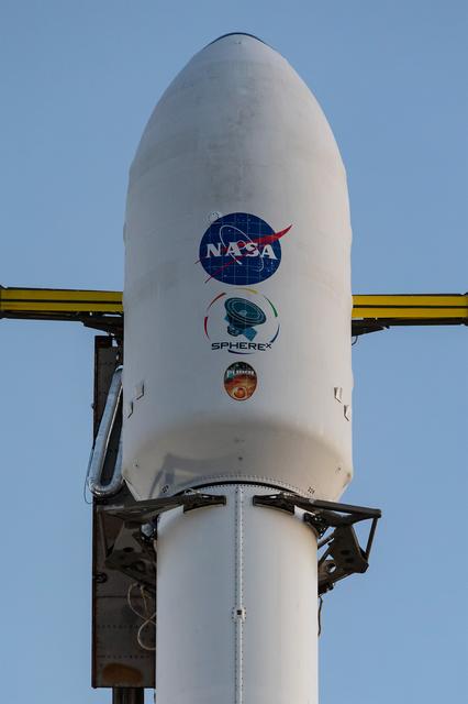 NASA image: SPHEREx/PUNCH Vertical at SLC-4E