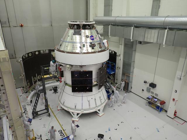NASA image: Artemis II Orion SAJ Preps