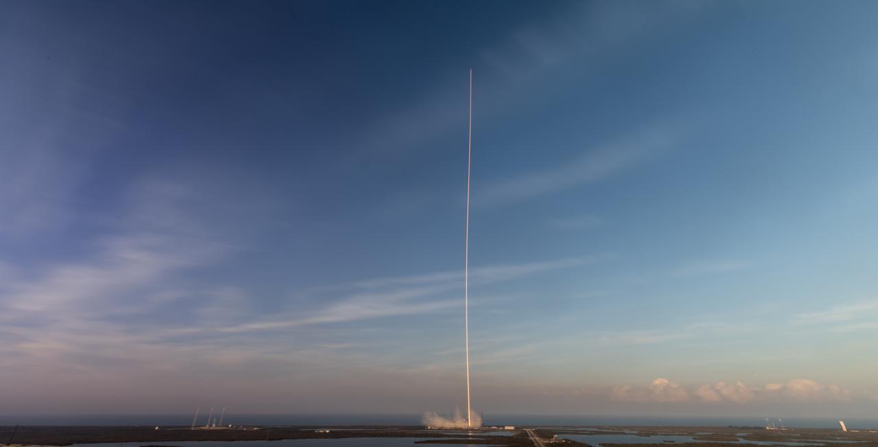 As seen in a long exposure image, a SpaceX Falcon 9 rocket carrying the company's Dragon spacecraft lifts off on NASA’s SpaceX Crew-10 mission to the International Space Station with NASA astronauts Anne McClain and Nichole Ayers, along with JAXA (Japan Aerospace Exploration Agency) astronaut Takuya Onishi and Roscosmos cosmonaut Kirill Peskov aboard at 7:03 p.m. EDT Friday, March 14, 2025, from Launch Complex 39A at Kennedy Space Center in Florida. Crew-10 is the 10th crew rotation mission of the SpaceX Dragon spacecraft and Falcon 9 rocket to the space station as part of the agency’s Commercial Crew Program.