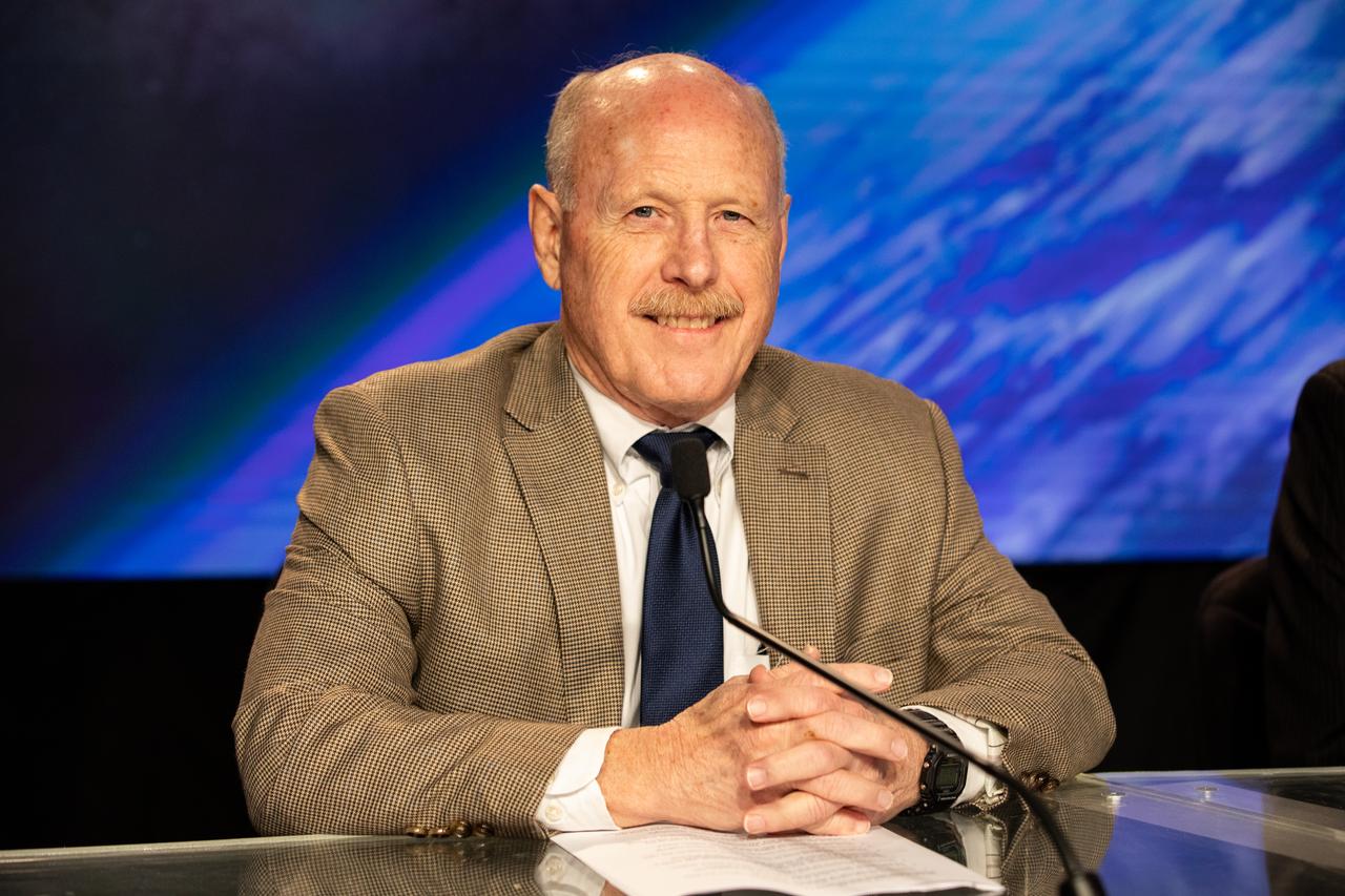 Ken Bowersox, associate administrator, NASA’s Space Operations Mission Directorate participates in a postlaunch news conference at the agency’s Kennedy Space Center in Florida on Friday, March 14, 2025, following the launch of NASA’s SpaceX Crew-10 mission to the International Space Station. NASA astronauts Anne McClain and Nichole Ayers, along with JAXA (Japan Aerospace Exploration Agency) astronaut Takuya Onishi and Roscosmos cosmonaut Kirill Peskov launched to the International Space Station aboard SpaceX’s Dragon spacecraft and Falcon 9 rocket at 7:03 p.m. EDT on the 10th crew rotation mission with SpaceX to the space station as part of the agency’s Commercial Crew Program.