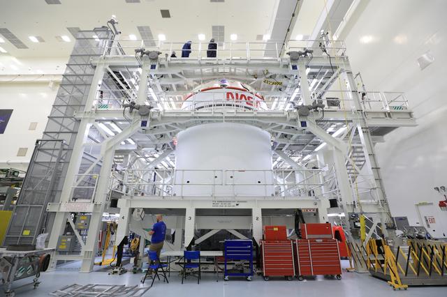 Artemis II Orion DD250 in the MPPF 