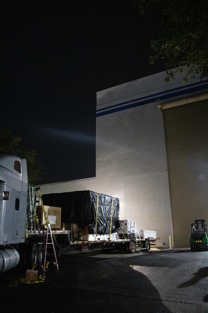 NASA image: IMAP Arrival at Astrotech Space Operations