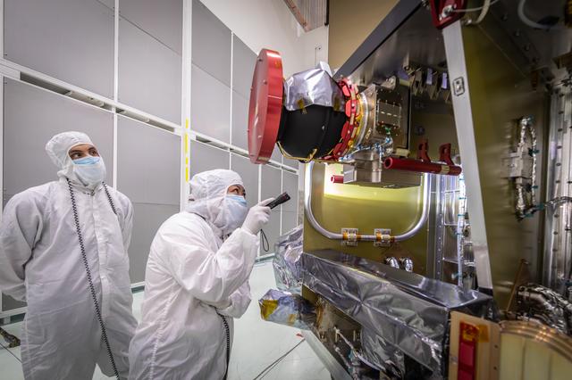 NASA image: IMAP Instrument Reintegration for CoDICE - Mechanical Installati