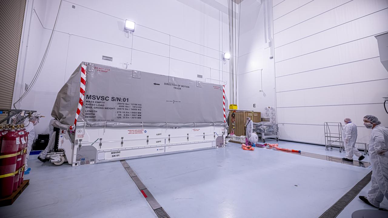 The National Oceanic and Atmospheric Administration’s (NOAA) Space Weather Follow On–Lagrange 1 (SWFO-L1) Observatory, set to provide quicker and more accurate space weather forecasts, arrived Sunday, July 20, 2025, at the Astrotech Space Operations Facility near NASA’s Kennedy Space Center in Florida. The SWFO-L1 mission will monitor the Sun and near-Earth environment using a suite of instruments that provide real-time measurements of solar activity. The observatory will launch as a rideshare with NASA’s IMAP (Interstellar Mapping and Acceleration Probe) no earlier than September 2025.