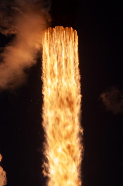 NASA image: NASA/SpaceX TRACERS Launch
