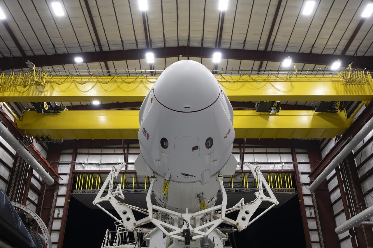 A SpaceX Dragon spacecraft atop the company’s Falcon 9 rocket rolls to the launch pad at Launch Complex 39A at NASA’s Kennedy Space Center in Florida on Monday, July 27, 2025, for NASA’s SpaceX Crew-11 mission. NASA astronauts Zena Cardman, commander, and Mike Fincke, pilot, along with JAXA (Japan Aerospace Exploration Agency) astronaut Kimiya Yui and Roscosmos cosmonaut Oleg Platonov, are scheduled to launch at 12:09 p.m. Thursday, July 31, 2025, to the International Space Station for the 11th crew rotation mission as part of NASA’s Commercial Crew Program.