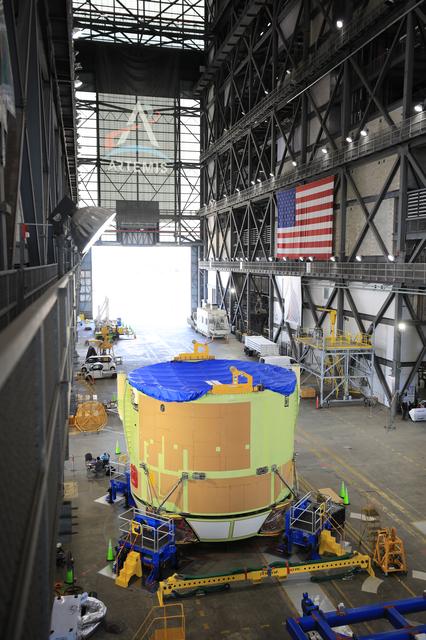 NASA image: Artemis III Engine Section Boat Tail