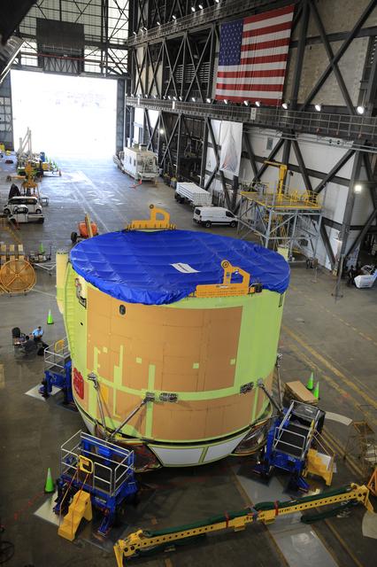 NASA image: Artemis III Engine Section Boat Tail