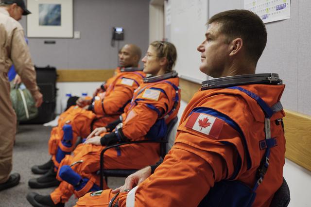 NASA image: Artemis II Suit Crew Test and CEIT