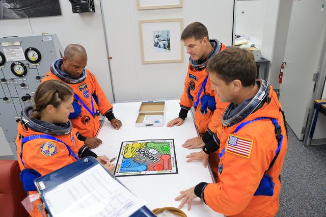 NASA image: Artemis II Crew Suiting and Walkout