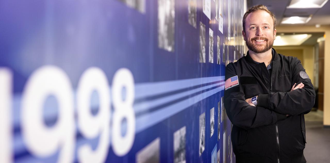 Brandon Marsell, deputy technical fellow for Cryogenics in NASA’s Engineering and Safety Center Technical Discipline Team at Kennedy Space Center in Florida, poses for a photograph on Wednesday, Aug. 20, 2025.