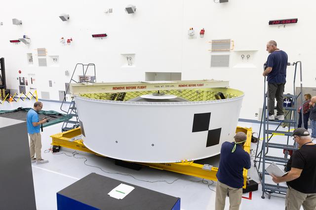 NASA image: Artemis II OSA Arrival to MPPF