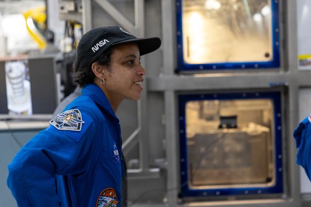 NASA image: NASA Astronauts Randy Bresnik and Jessica Watkins Tour Swamp Wor