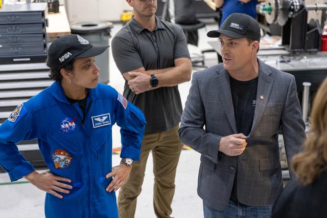 NASA image: NASA Astronauts Randy Bresnik and Jessica Watkins Tour Swamp Wor