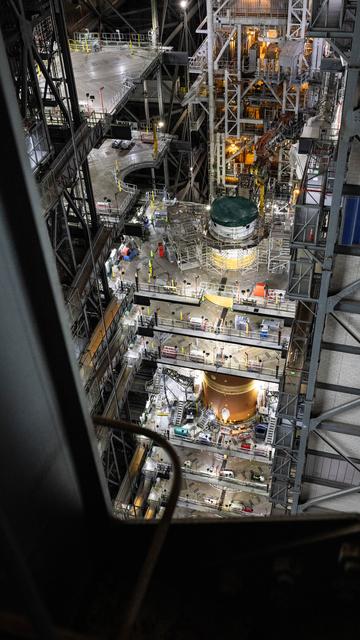 NASA image: Artemis II OSA Integration
