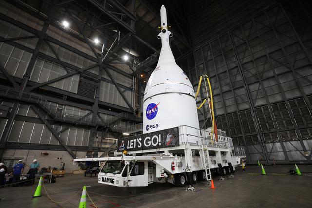 Artemis II Orion Prep for Integration to SLS