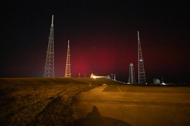 NASA image: Aurora Borealis at Kennedy Space Center